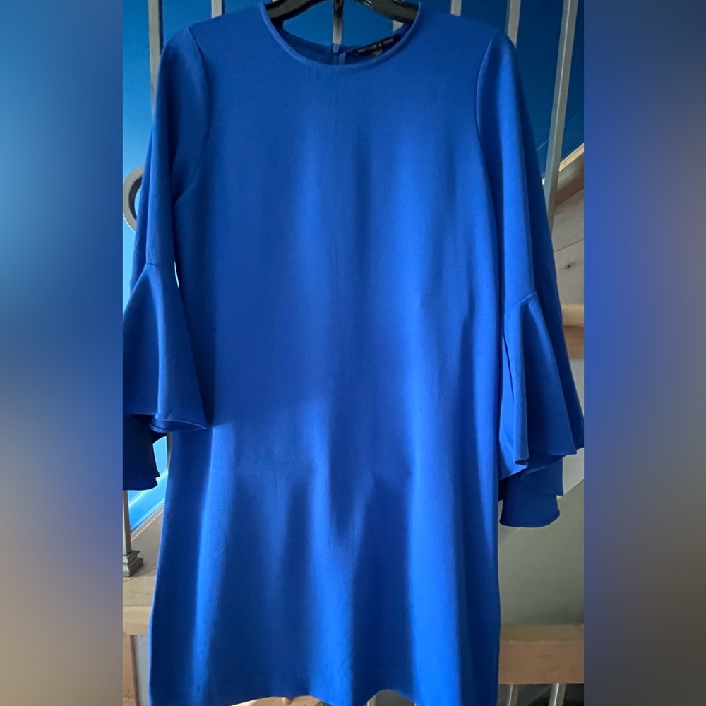 Felicity & Coco Royal Blue Bell Sleeve dress - Size S - Perfect Condition ✨💙